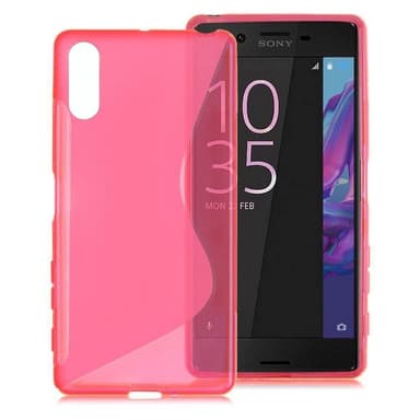 S Line silikondeksel Sony Xperia XZ / XZs (F8331)  - Rosa