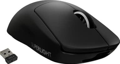 Logitech G Pro X Superlight trådløs gamingmus (sort)