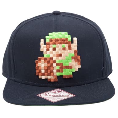 Zelda 8-bit Link caps (sort)