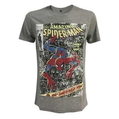 T-skjorte Marvel - The Amazing Spiderman grå (XL)