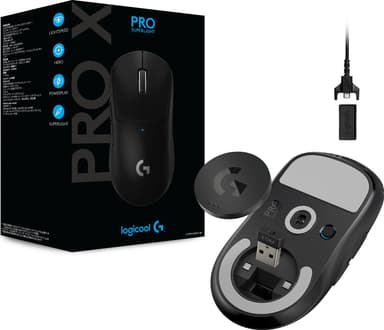 Logitech G Pro X Superlight trådløs gamingmus (sort)