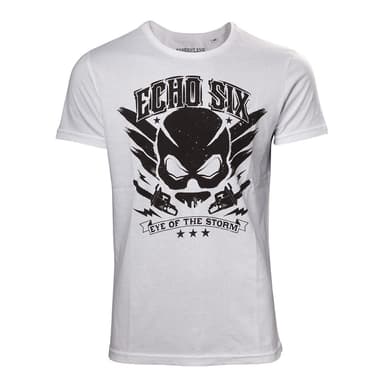 T-skjorte Resident Evil Echo Six hvit (XXL)