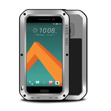 LOVE MEI Powerful HTC 10  - Sølv