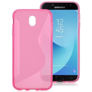 S Line silikondeksel Samsung Galaxy J7 2017 (SM-J730F)  - Rosa