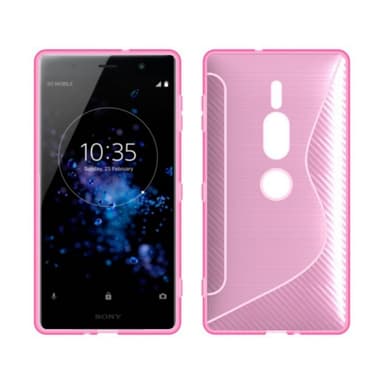 S Line silikondeksel Sony Xperia XZ2 Premium (H8166)  - Rosa