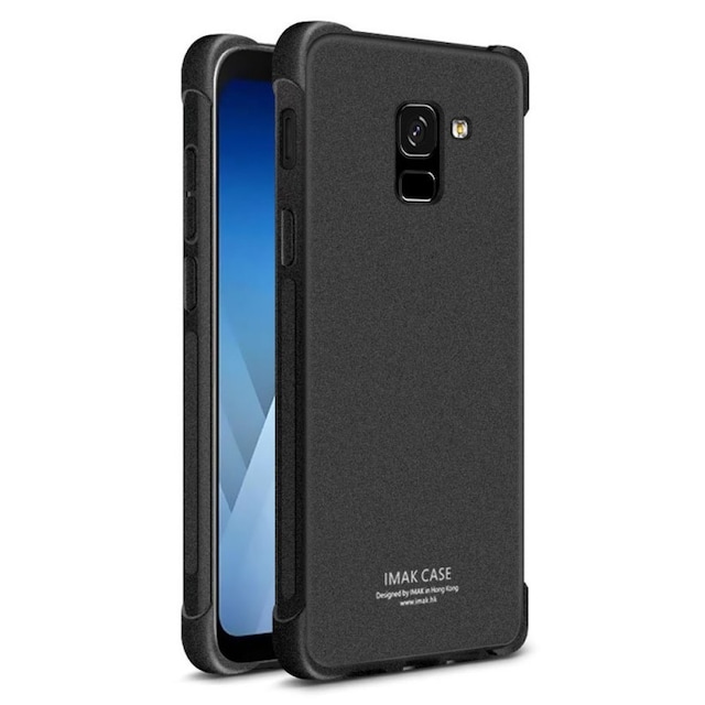 IMAK Shockproof Samsung Galaxy A8 Plus 2018 (SM-A730F)  - Matt svart