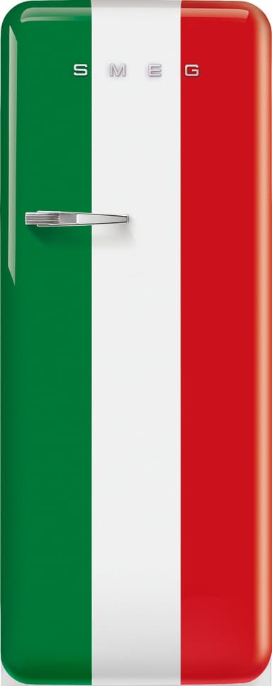 Smeg 50's style kjøleskap med fryser FAB28RDIT5 (Italiensk flagg)