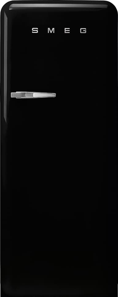 Smeg 50's style kjøleskap med fryser FAB28RBL5 (sort)