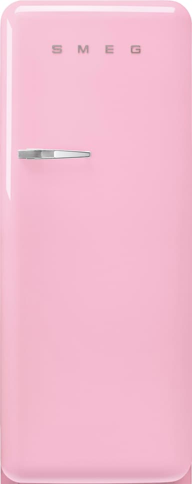 Smeg 50's style kjøleskap med fryser FAB28RPK5 (rosa)