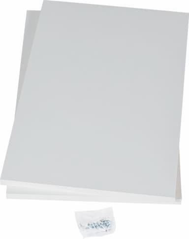 Epoq Click hjørnehylle 100x58 cm, 2 stk. (hvit)