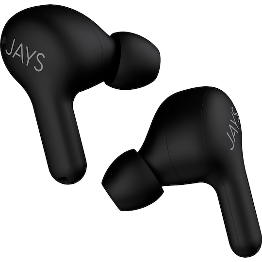 Jays t-Seven helt trådløse in-ear hodetelefoner (sort)