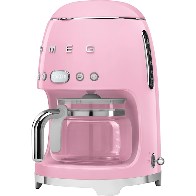 Smeg 50’s Style kaffemaskin DCF02PKEU (rosa)