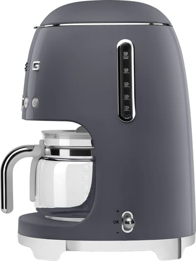 Smeg 50’s Style kaffemaskin DCF02GREU (grå)