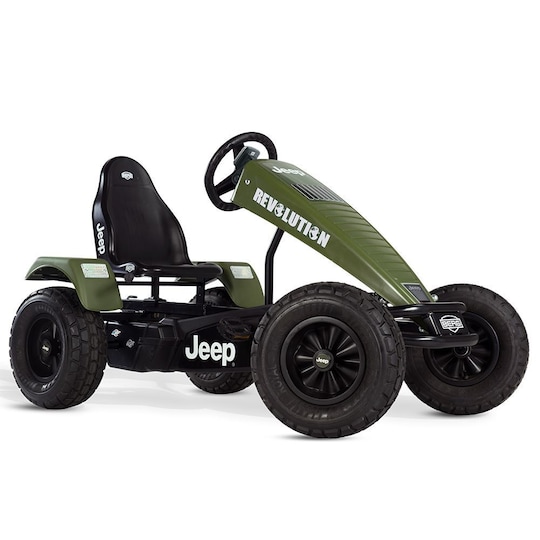BERG Jeep® Revolution pedal go-kart E-BFR Trampbil