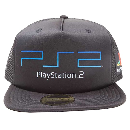 PlayStation - PS2 fargelogo caps (sort)