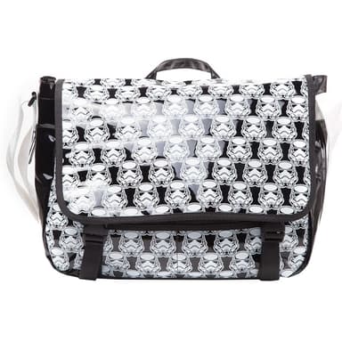 Star Wars Stormtrooper-trykk ryggsekk (sort/hvit)