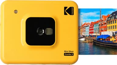 Kodak Mini Shot Combo 3 instantkamera (gul)