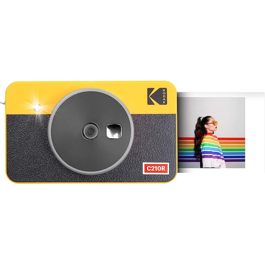 Kodak Mini Shot Combo 2 Retro instantkamera (gul)