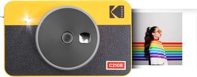 Kodak Mini Shot Combo 2 Retro instantkamera (gul)