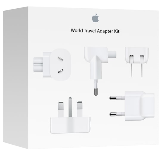 Apple reiseadapter (hvit)