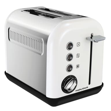 Morphy Richards Accents brødrister 222012 EE (hvit) Morphy Richards Accents brødrister 222012 EE (hvit)