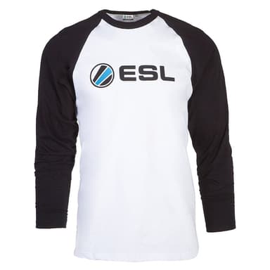 ESL tofarget genser (S) (sort/hvit)