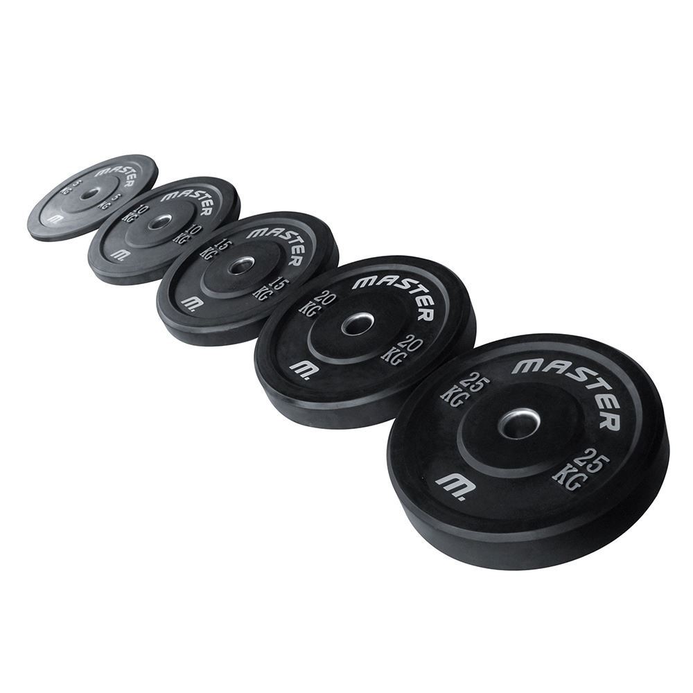 Master Fitness Master Vektpakke bumper 120 KG