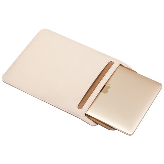Moshi Muse MacBook 12 mikrofiberveske (beige)
