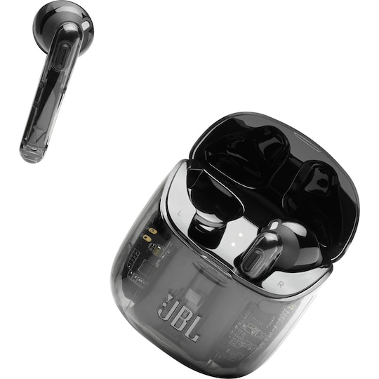 JBL Tune225TWS helt trådløse in-ear hodetelefoner (ghost black)