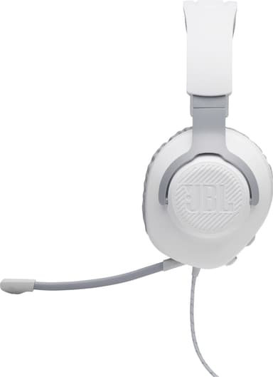 JBL Quantum 100 gaming headset (hvit)