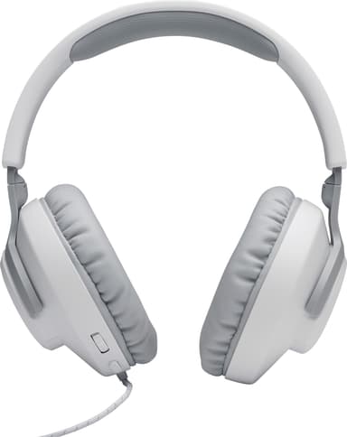 JBL Quantum 100 gaming headset (hvit)