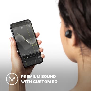 Jaybird Vista helt trådløse in-ear hodetelefoner (sort)