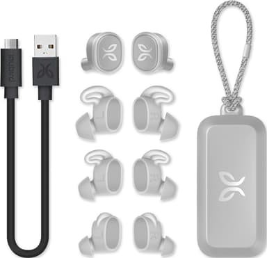 Jaybird Vista helt trådløse in-ear hodetelefoner (nimbus grey)
