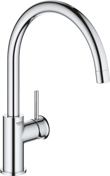 Grohe Start Classic blandebatteri med C-formet kran (krom)