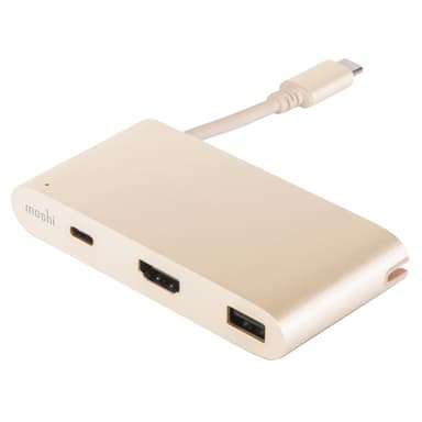 Moshi USB-C Multiport-adapter (gull)