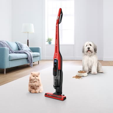 Bosch Oppladbar støvsuger BCH86PET3 (tornadorød)