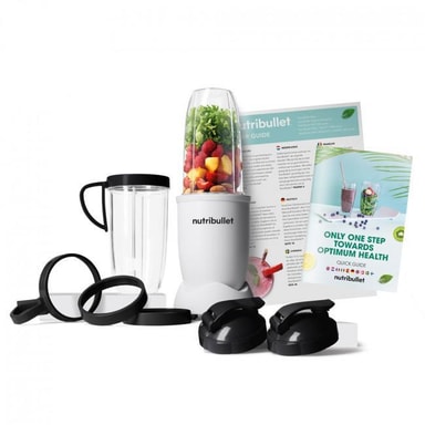 NutriBullet PRO 900W Exclusive (All White, 10 deler, Mixer/Blender