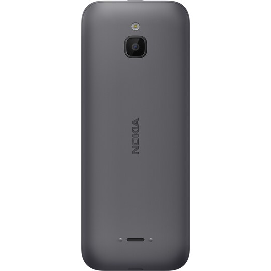 Nokia 6300 4G mobiltelefon (light charcoal)