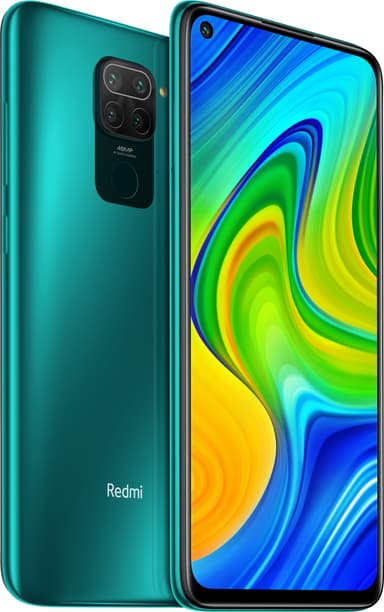 Xiaomi Redmi Note 9 smarttelefon 4/128GB (forest green)