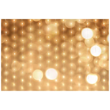 Nordic Home Christmas lysgardin 4420033 (hvit)