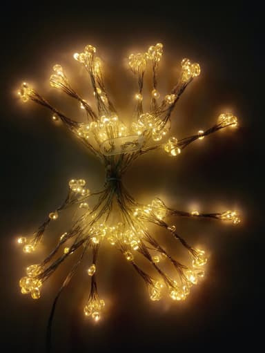 Nordic Home Christmas lysgardin 4420035 (hvit)