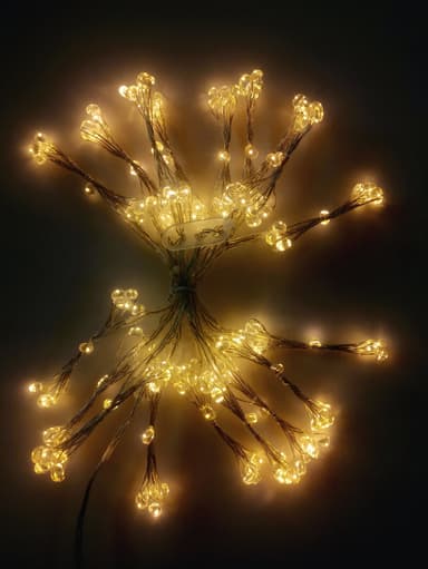Nordic Home Christmas lysgardin 4420033 (hvit)