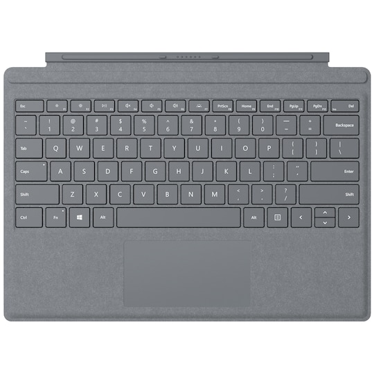 Surface Pro Signature Type deksel (platinagrå)