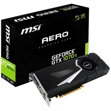 MSI GeForce GTX 1070 Ti Aero grafikkort (8 GB)