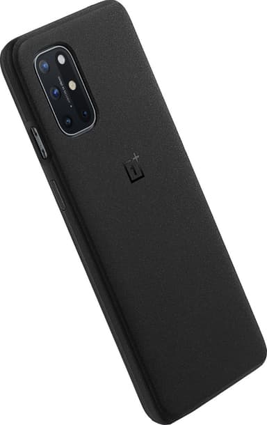 OnePlus 8T sandstein deksel (sort)