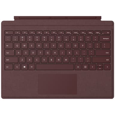Surface Pro Signature Type Cover tastaturdeksel (burgunder)