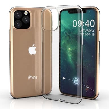 Silikondeksel gjenomsiktig Apple iPhone 11 Pro Max (6.5")