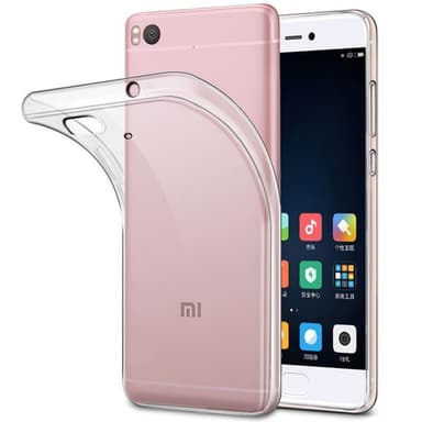 Silikondeksel gjenomsiktig Xiaomi Mi 5