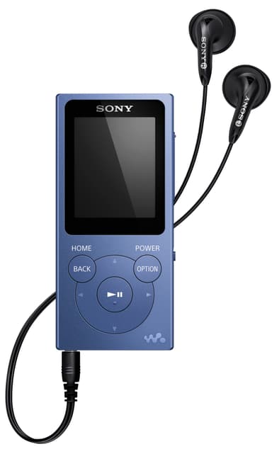 Sony Walkman 8 GB NWZ-E394 (blå)