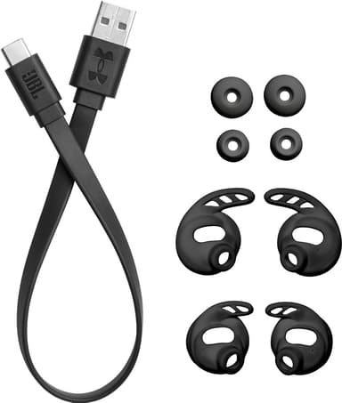 JBL UA Flash X helt trådløse in-ear hodetelefoner (sort)